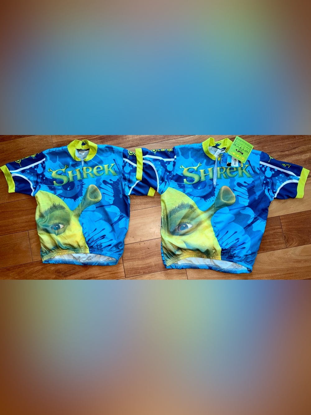 Canari Shrek Cycling Jerseys - Youth Medium & Youth Large (NWT)